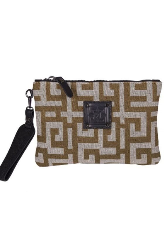 Ames Bags Kleos Large Κhaki Βeige