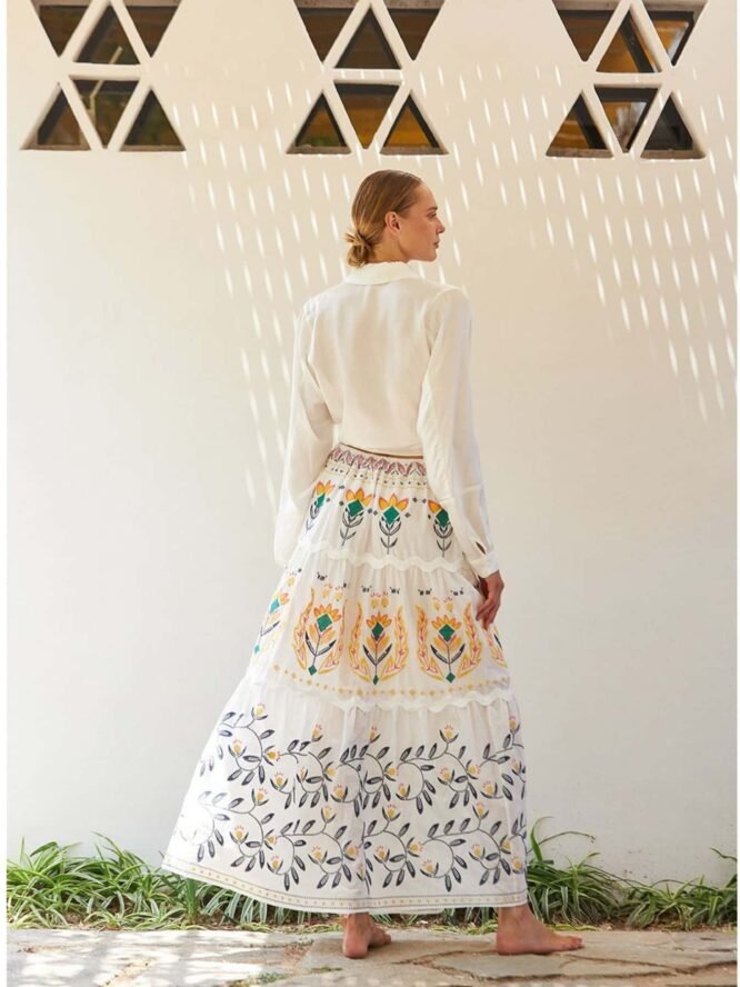 Cristina Beautiful Life Rebecca White Skirt