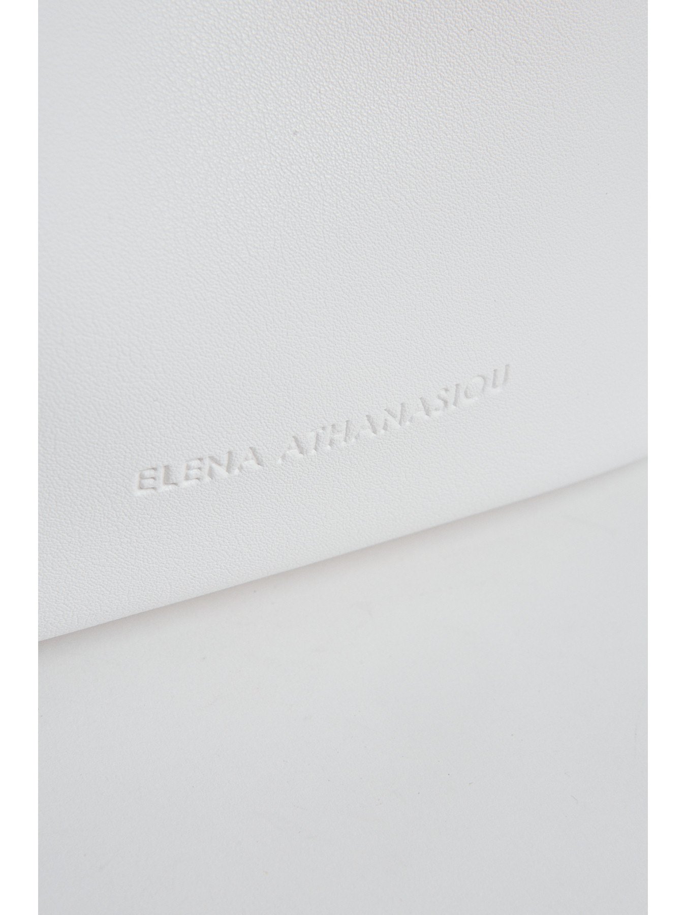 ELENA ATHANASIOU In The Island Backpack Mini White