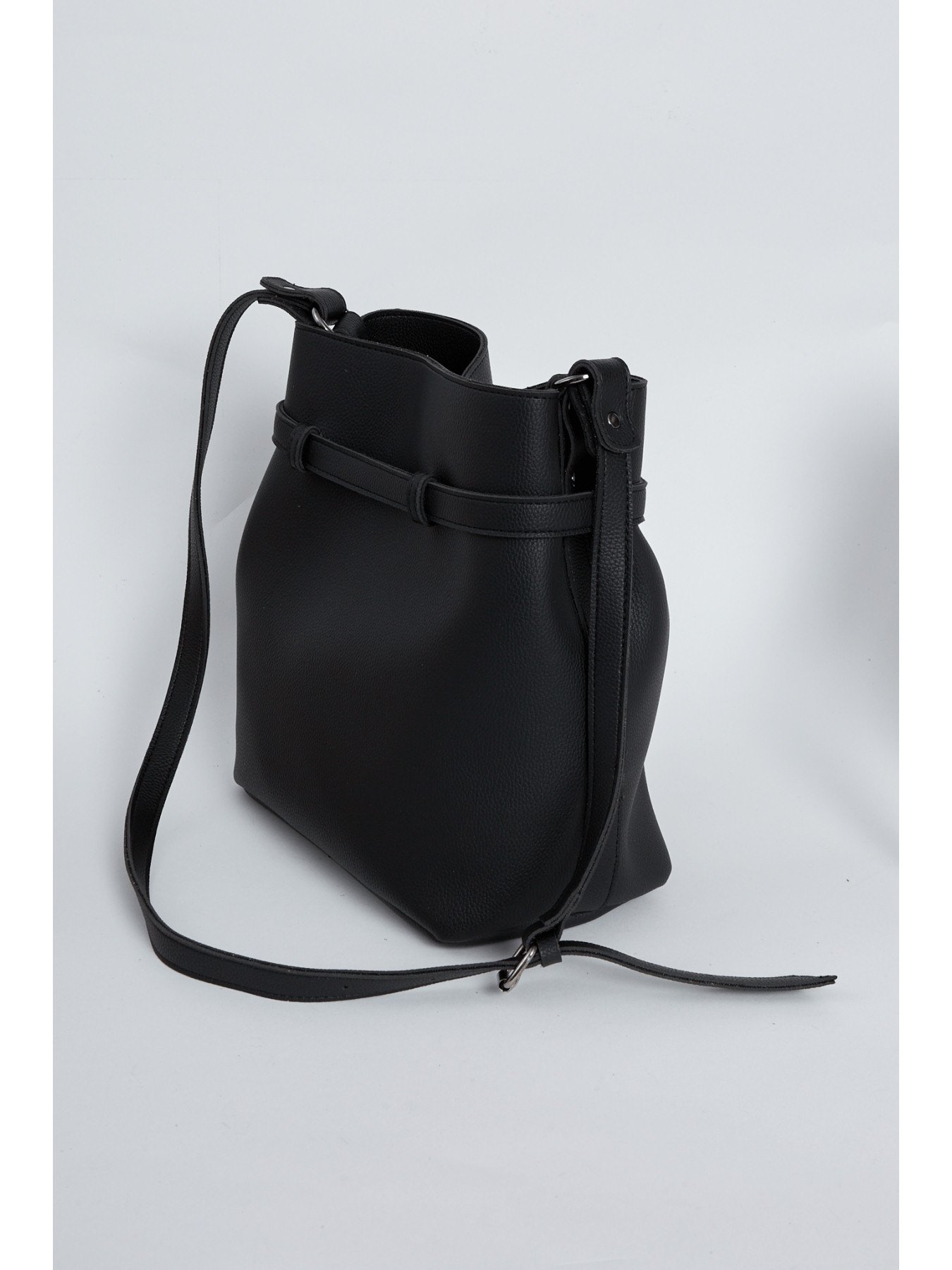 ELENA ATHANASIOU Belt Up Pouch Large Black