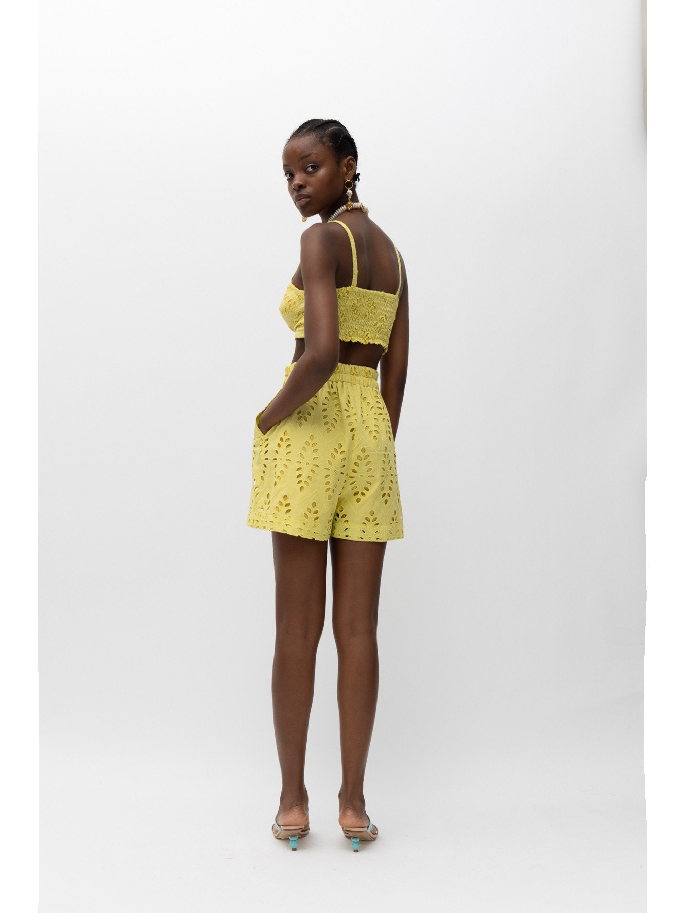 Mallory Esma Yellow Top