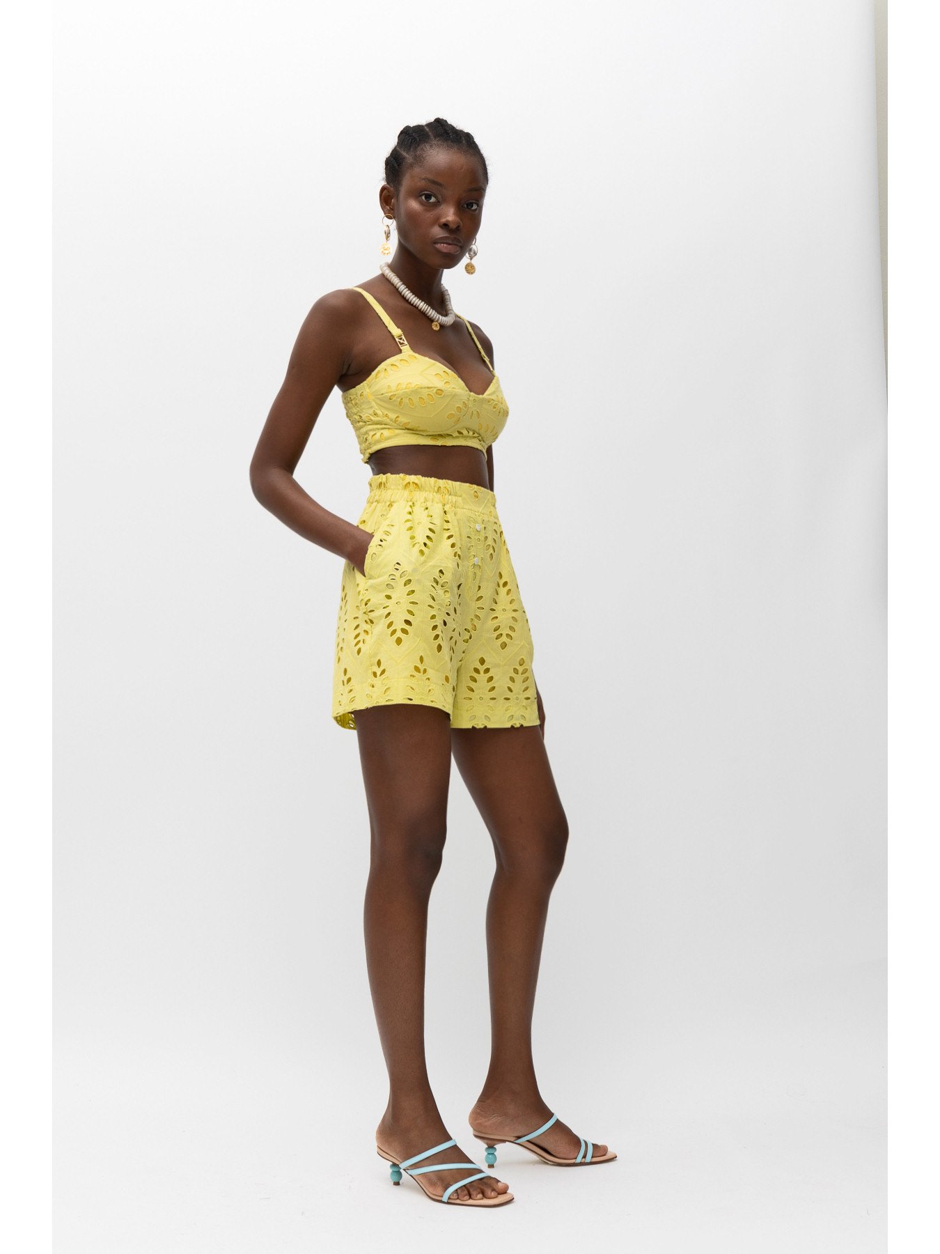 Mallory Esma Yellow Top