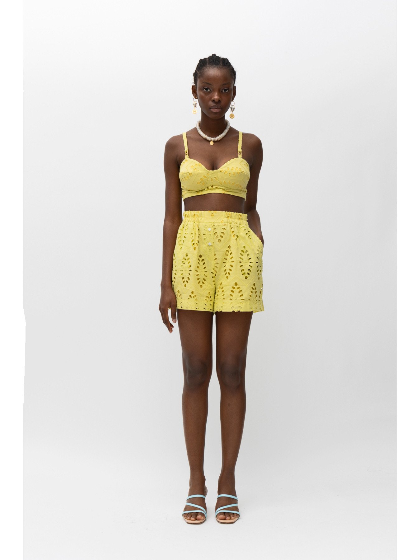 Mallory Esma Yellow Top